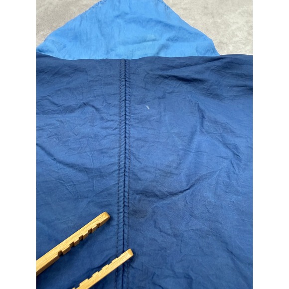 VTG Nike Carolina UNCTar Heels Track Jacket Windbreaker Blue Men L 90s Y2K Retro - Picture 13 of 16